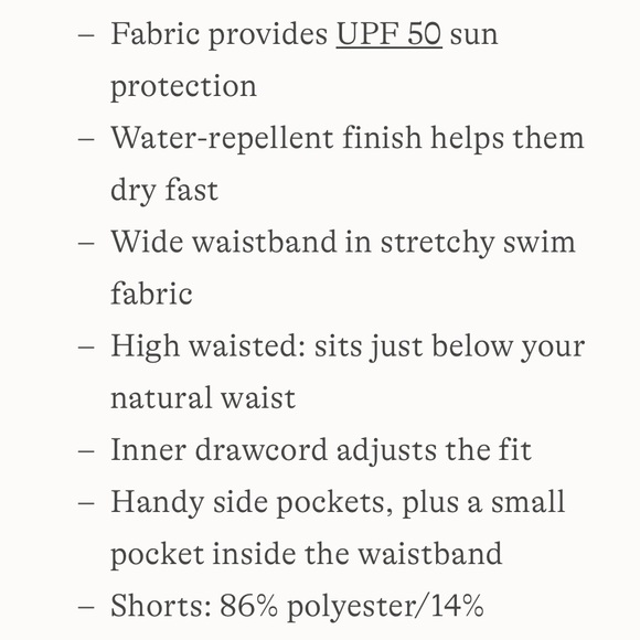 Lands’ End 3” Quick Dry Board Shorts Swim Cover-up with Panty - Picture 9 of 10